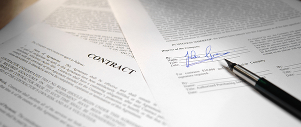 二、签定服务合同